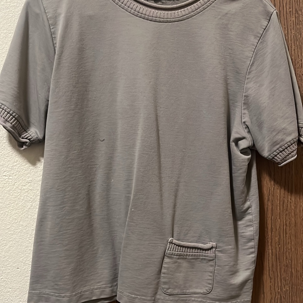 Kids Gray T-Shirt with Pocket